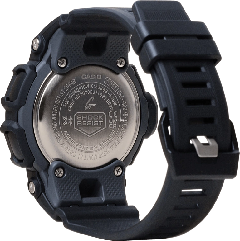Casio,G-SHOCK 48.90mm,48.90mm,Bio-sourced,Resin,Blue,Quartz,Countdown,Chronograph,Month,Date,Hardlex,Round,GBA900CB,GBA900CB-1A