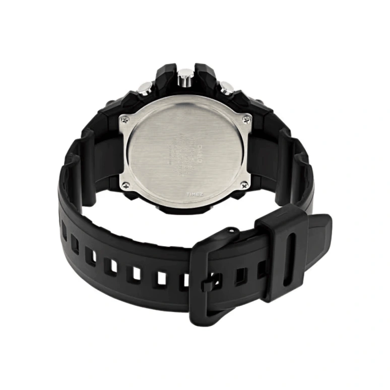 Casio,ANALOGUE 53.70x49.80mm,53.70x49.80mm,Resin,Black,Quartz,Chronograph,Day,MCW110H,MCW110H-9AV