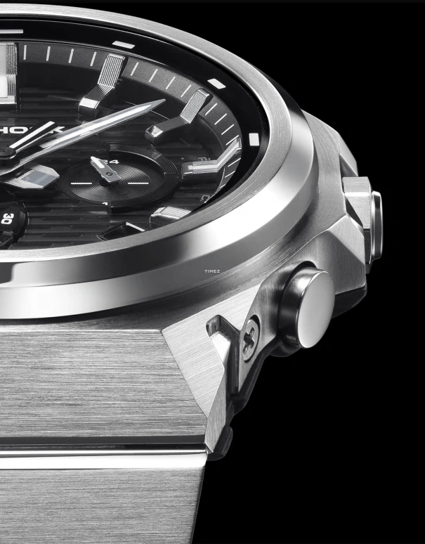 Casio,G-STEEL 46.90x44.20mm,46.90x44.20mm,Bio-sourced,Carbon,Stainless Steel,Black,Quartz,Countdown,Chronograph,Date,Day,Sapphire,Crystal Glass,Octagon,GSTB1000D,GSTB1000D-1A