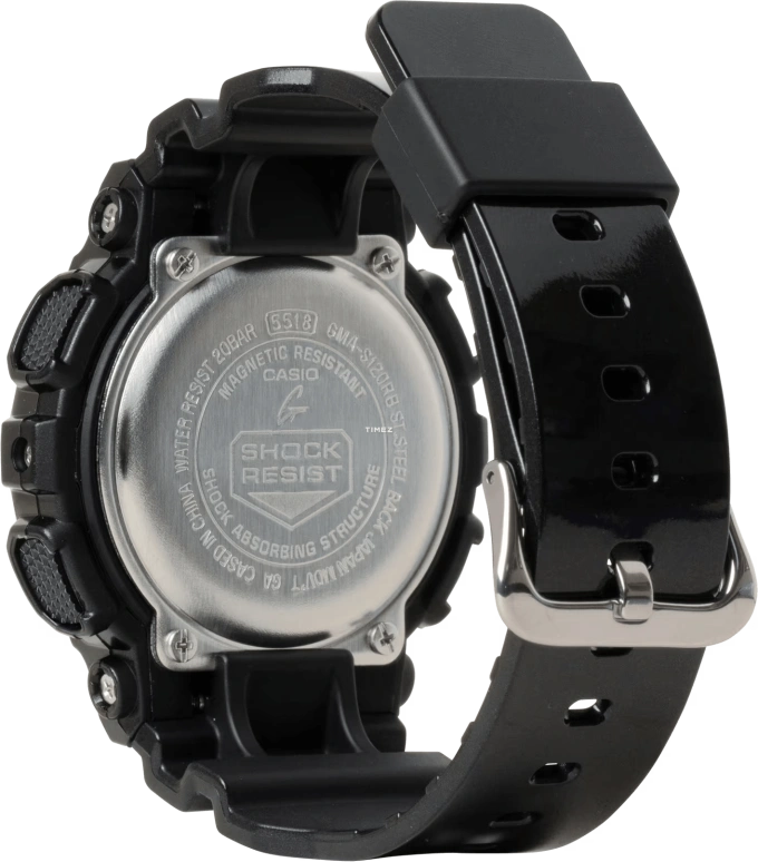 Casio,G-SHOCK 45.90mm,45.90mm,Resin,Pink Red,Quartz,Countdown,Chronograph,Month,Date,Hardlex,Round,GMAS120RB,GMAS120RB-1A