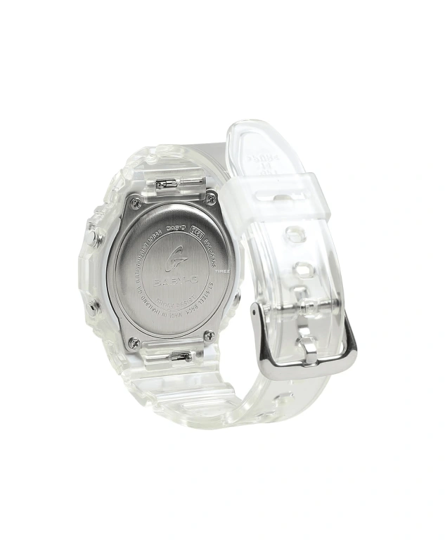Casio,BABY-G 42.10x37.90mm,42.10x37.90mm,Resin,White,Quartz,Countdown,Chronograph,Month,Date,Hardlex,Square,BGD565S,BGD565S-7