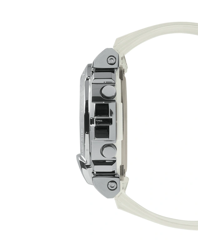 Casio,G-SHOCK 53.90x49.70mm,53.90x49.70mm,Resin,Stainless Steel,Grey,Quartz,Countdown,Chronograph,Month,Date,Hardlex,Round,GM6900SCM,GM6900SCM-1