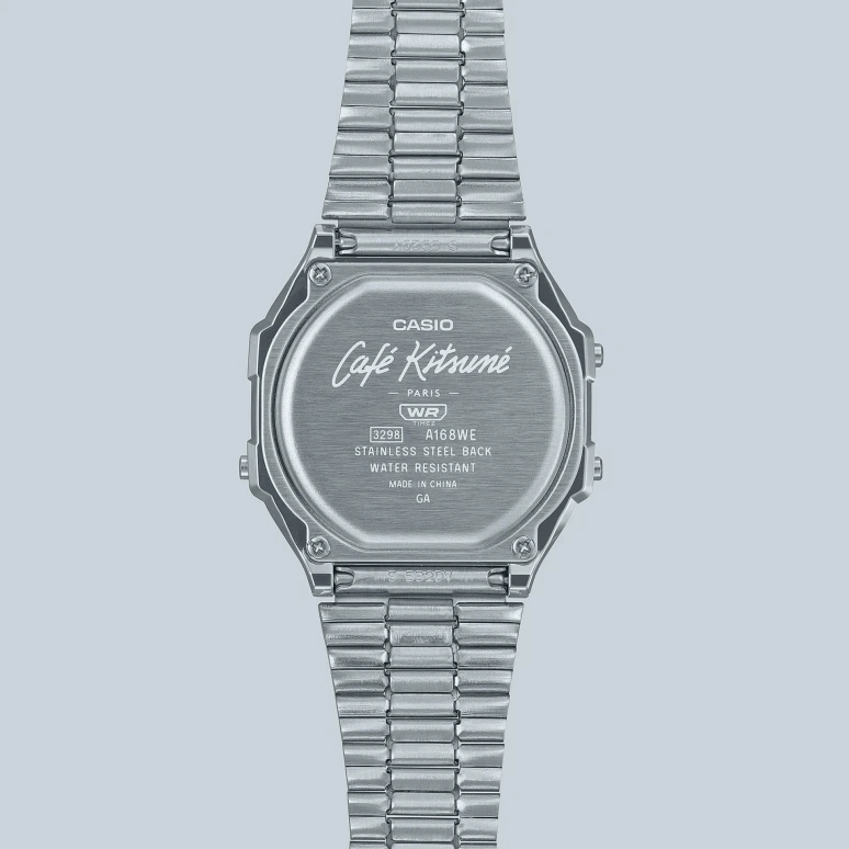 Casio,VINTAGE 38.60x36.30mm,38.60x36.30mm,Resin,White,Automatic,Chronograph,Date,Day,Hour Strike,Plexi,Square,A168WECK,A168WECK-7A
