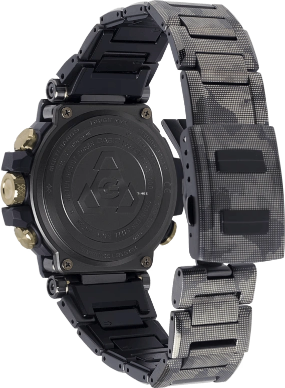 Casio,MTG 55.80x51.70mm,55.80x51.70mm,Stainless Steel,Black,Quartz,Countdown,Chronograph,Date,Day,Sapphire,Crystal Glass,Round,MTGB1000DCM1
