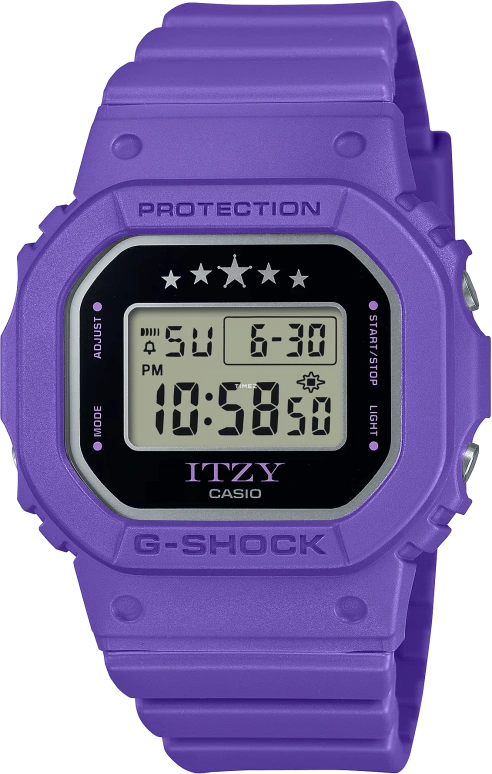 Casio,G-SHOCK 45.70x40.50mm,45.70x40.50mm,Bio-sourced,Resin,Grey,Black,Quartz,Countdown,Chronograph,Month,Date,Hardlex,Square,GMDS5610IT,GMDS5610IT-6