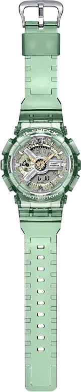 Casio,G-SHOCK 45.90mm,45.90mm,Resin,Yellow,Grey,Quartz,Countdown,Chronograph,Month,Date,Hardlex,Round,GMAS110GS,GMAS110GS-3A