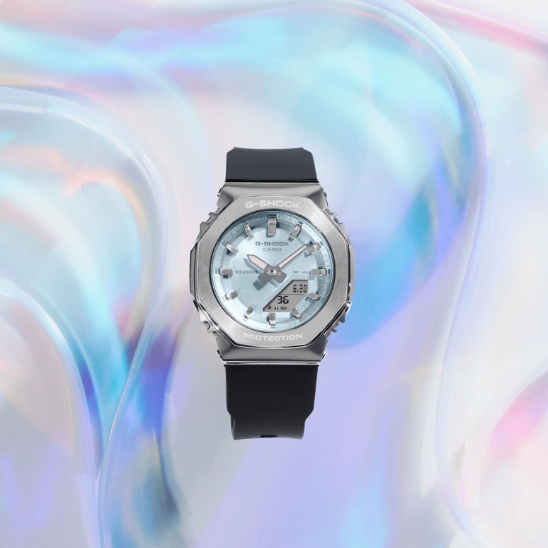 Casio,G-SHOCK 45.90x40.50mm,45.90x40.50mm,Resin,Blue,Quartz,Countdown,Chronograph,Month,Date,Hardlex,Octagon,GMS2110,GMS2110-2A