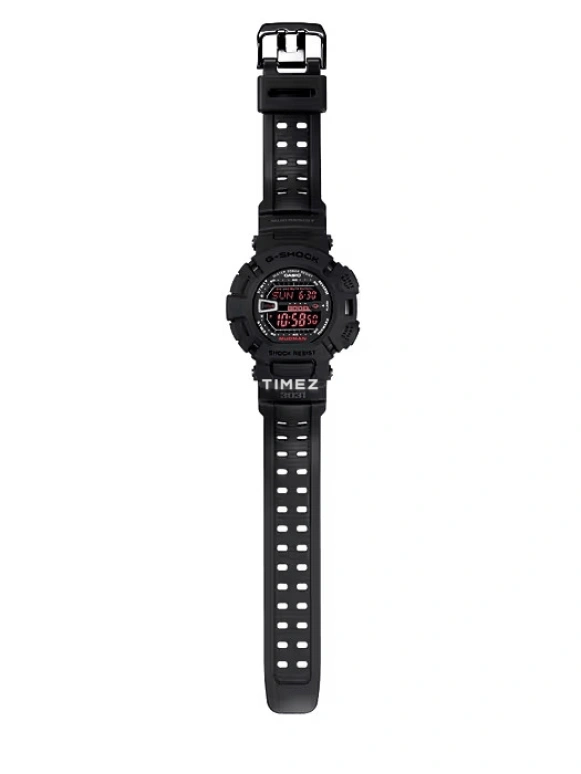 Casio,MASTER OF G - LAND 46.30mm,46.30mm,Resin,Black,Quartz,Countdown,Chronograph,Month,Date,Hardlex,Round,G9000MS,G9000MS-1