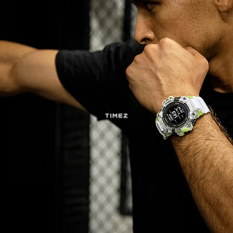 Casio,G-SHOCK 55mm,55mm,Resin,Black,Processor,Countdown,Chronograph,Month,Date,Hardlex,Round,GBDH1000,GBDH1000-7A9