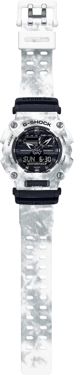 Casio,G-SHOCK 52.80x49.50mm,52.80x49.50mm,Resin,Black,Quartz,Countdown,Chronograph,Month,Date,Hardlex,Round,GA900GC,GA900GC-7A