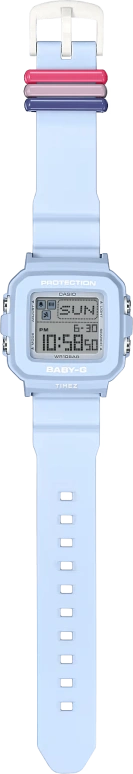 Casio,BGD-10 42.80x39mm,42.80x39mm,Resin,Grey,Quartz,Countdown,Chronograph,Month,Date,Hardlex,Square,BGD10L,BGD10L-2