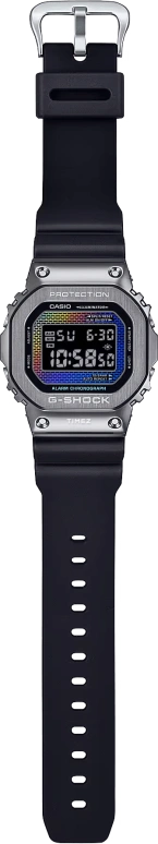 Casio,G-SHOCK 49.60x43.20mm,49.60x43.20mm,Resin,Multi-Color,Quartz,Countdown,Chronograph,Month,Date,Hardlex,Square,GM5600BRW,GM5600BRW-1