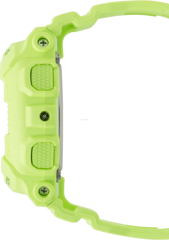 Casio,BA-110 43.40mm,43.40mm,Resin,Green,Quartz,Countdown,Chronograph,Month,Date,Hardlex,Round,BA110YK,BA110YK-3A