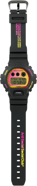 Casio,G-Shock 6900 50mm,50mm,Resin,Multi-Color,Quartz,Countdown,Chronograph,Month,Date,Hardlex,Round,DW6900ASSC23