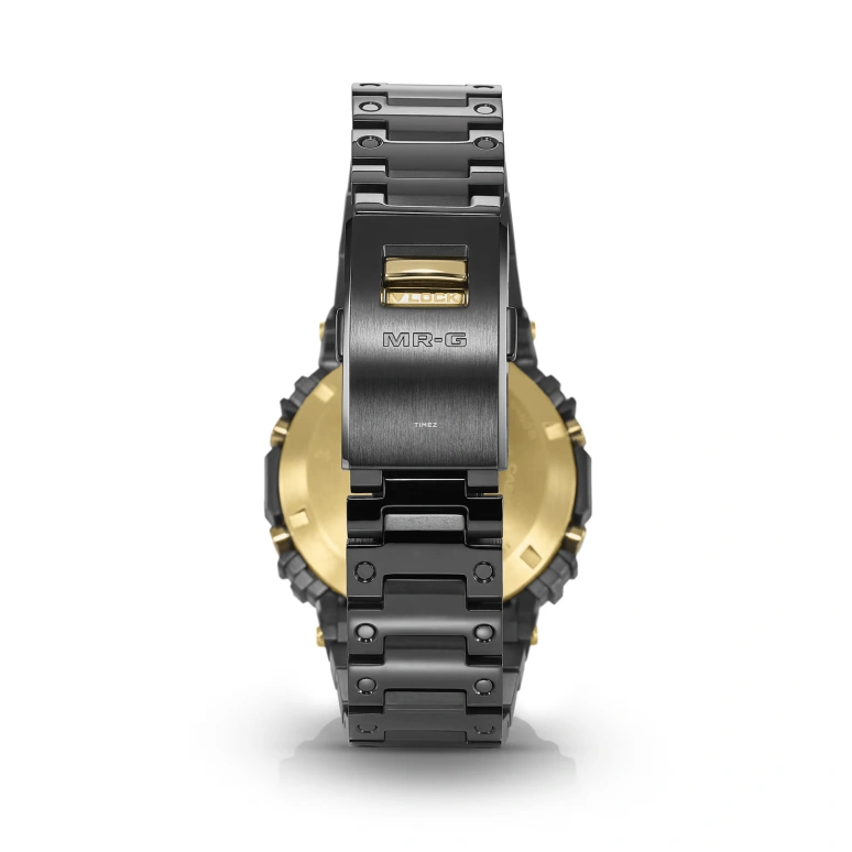 Casio,MR-G 49.40x43.20mm,49.40x43.20mm,Titanium,Grey,Quartz,Countdown,Chronograph,Month,Date,Sapphire,Crystal Glass,Square,MRGB5000B,MRGB5000B-1