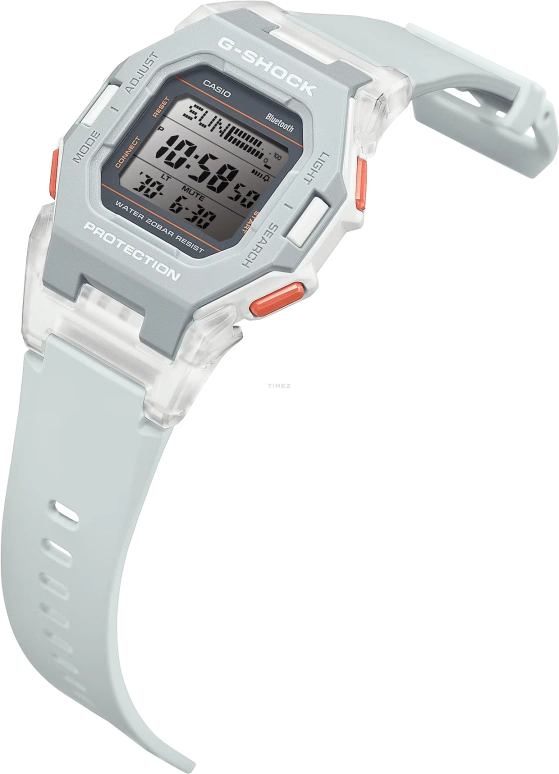 Casio,G-SHOCK 46.30x41.50mm,46.30x41.50mm,Resin,Grey,Quartz,Countdown,Chronograph,Annual Calendar,Month,Hardlex,Square,GDB500S,GDB500S-8