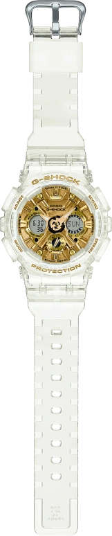 Casio,G-Shock GA-110 49x45.90mm,49x45.90mm,Resin,Champagne,Grey,Quartz,Countdown,Chronograph,Month,Date,Glass,Hardlex,Round,GMAS120SG,GMAS120SG-7A