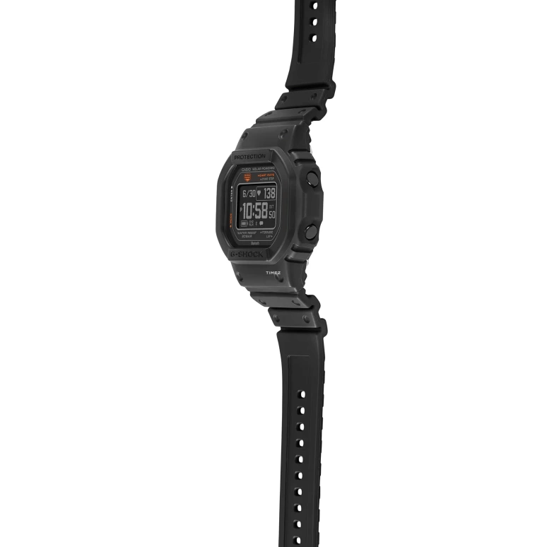 Casio,G-SHOCK 51.10x44.50mm,51.10x44.50mm,Bio-sourced,Black,Quartz,Chronograph,Moonphase,Month,Date,Hardlex,Square,DW,DW-H5600-1