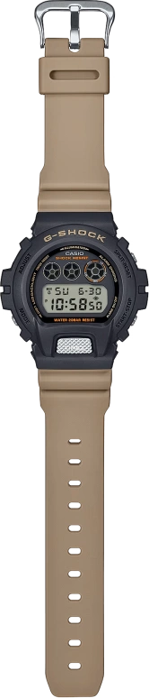 Casio,G-Shock 6900 50mm,50mm,Resin,Black,Quartz,Countdown,Chronograph,Month,Date,Hardlex,Round,DW6900TU,DW6900TU-1A5