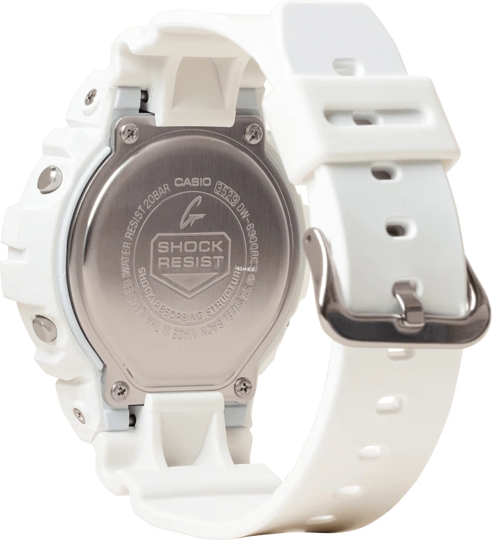 Casio,G-Shock 6900 53.20x50mm,53.20x50mm,Bio-sourced,Resin,Blue,Green,Quartz,Countdown,Chronograph,Month,Date,Hardlex,Round,DW6900RCS,DW6900RCS-7