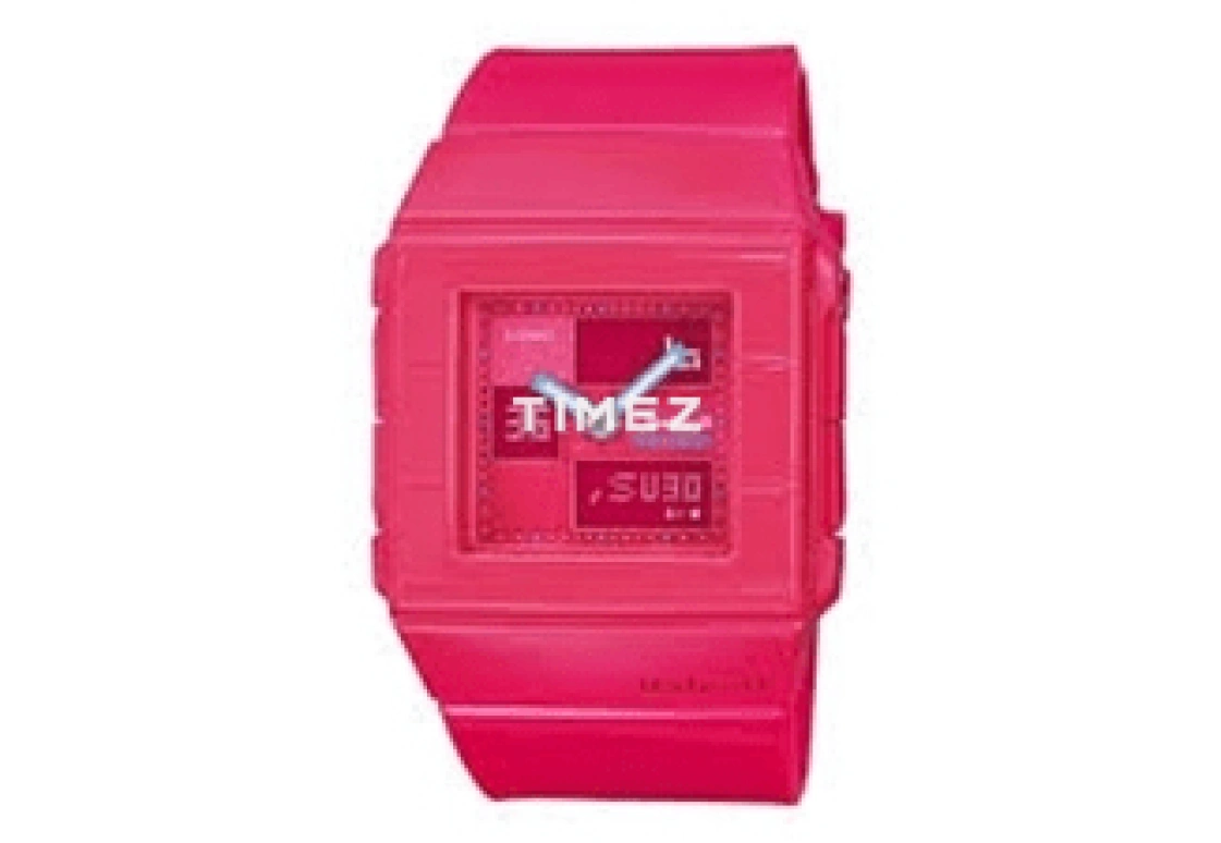 Casio,BABY-G 36mm,36mm,Acrylic,Plastic,Pink,Quartz,BGA,BGA-200-4E