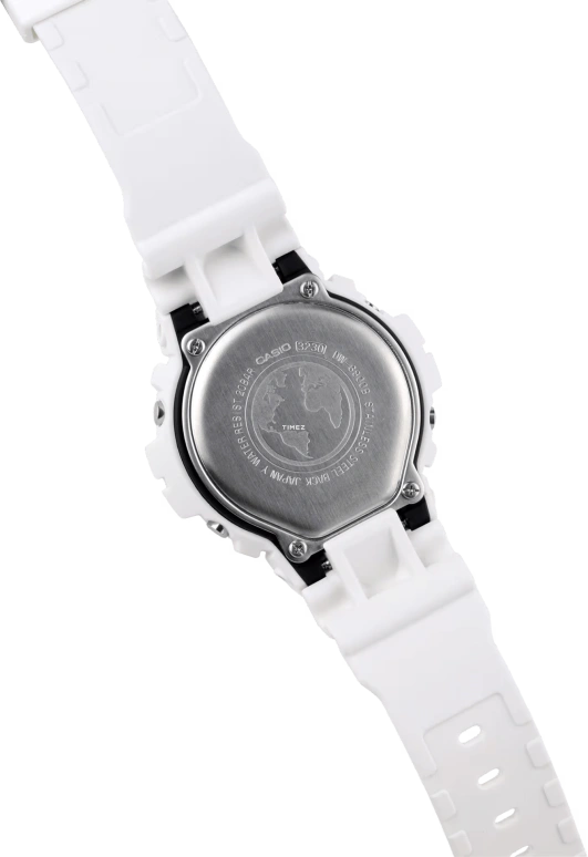 Casio,G-Shock 6900 50mm,50mm,Resin,White,Grey,Quartz,Countdown,Chronograph,Month,Date,Hardlex,Round,DW6900NASA23,DW6900NASA23-7