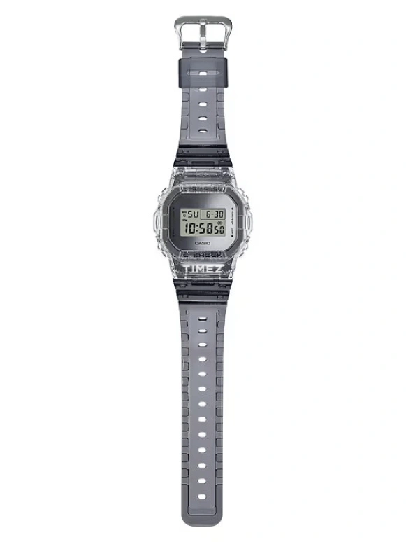 Casio,G-SHOCK 48.90x42.80mm,48.90x42.80mm,Resin,Silver,Grey,Quartz,Countdown,Chronograph,Month,Date,Hardlex,Square,DW5600SK,DW5600SK-1