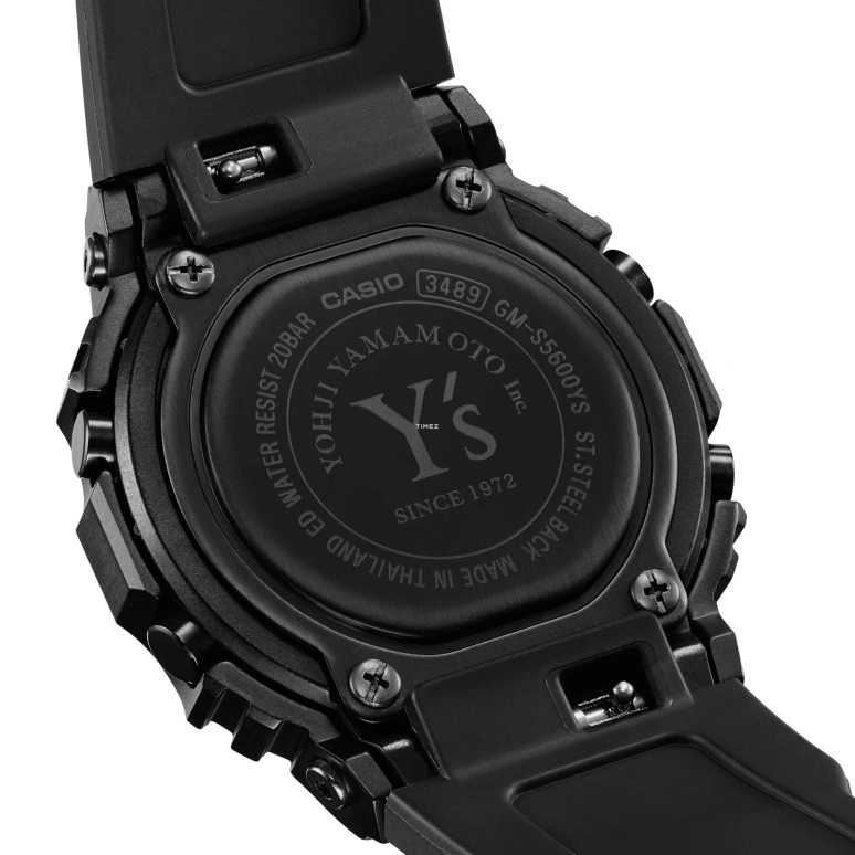 Casio,G-SHOCK 43.80x38.40mm,43.80x38.40mm,Resin,Black,Quartz,Countdown,Chronograph,Month,Date,Hardlex,Square,GMS5600YS,GMS5600YS-1