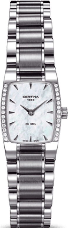 Certina,DS Spel 20mm,20mm,Stainless Steel,Silver White,Quartz,26280hours,Sapphire,Crystal Glass,C012,C012.109.61.111.00