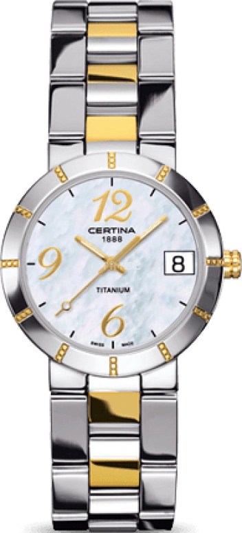 Certina,DS Stella 31mm,31mm,Titanium,Silver White,Quartz,Day,26280hours,C009,C009.210.55.112.00