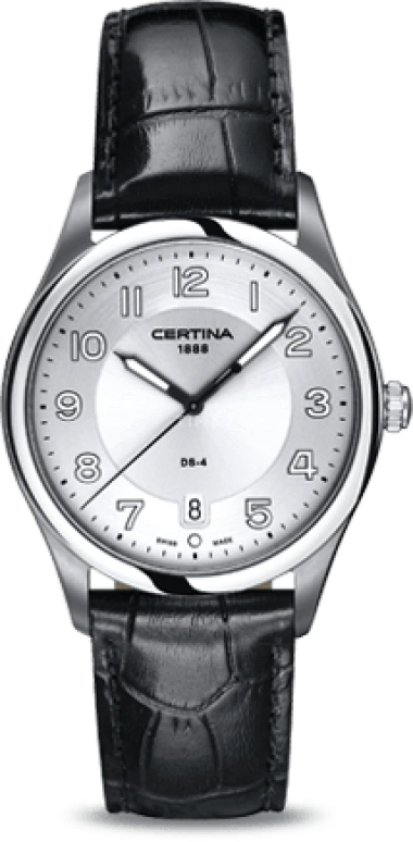 Certina,DS-4 38mm,38mm,Stainless Steel,Silver,Quartz,Day,26280hours,C022,C022.410.16.030.00