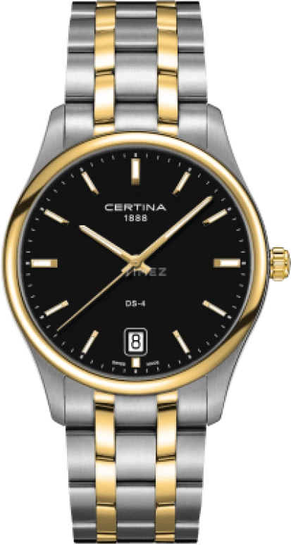 Certina,DS-4 40mm,40mm,Stainless Steel,Black,Quartz,Day,26280hours,C022,C022.610.22.051.00