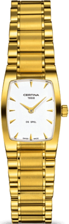 Certina,DS Spel 20mm,20mm,Stainless Steel,White,Quartz,26280hours,Sapphire,Crystal Glass,C012,C012.109.33.031.00