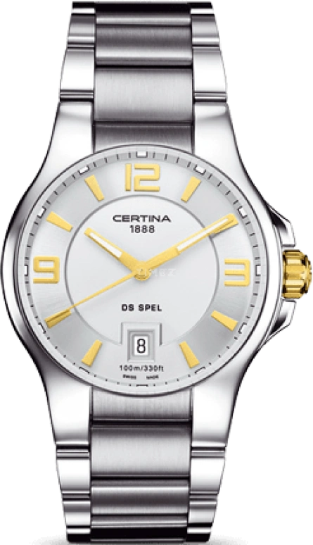Certina,DS Spel 39mm,39mm,Stainless Steel,Silver,Quartz,Day,26280hours,C012,C012.410.21.037.00