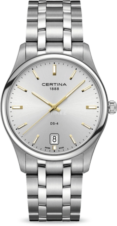 Certina,DS-4 40mm,40mm,Stainless Steel,Silver,Quartz,Day,26280hours,C022,C022.610.11.031.01