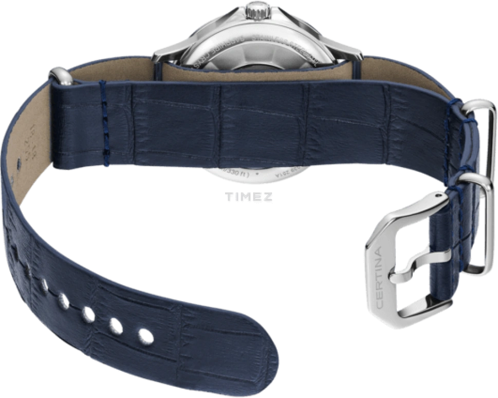 Certina,DS 35mm,35mm,Stainless Steel,Blue,Quartz,Day,Sapphire,C039,C039.251.17.047.00