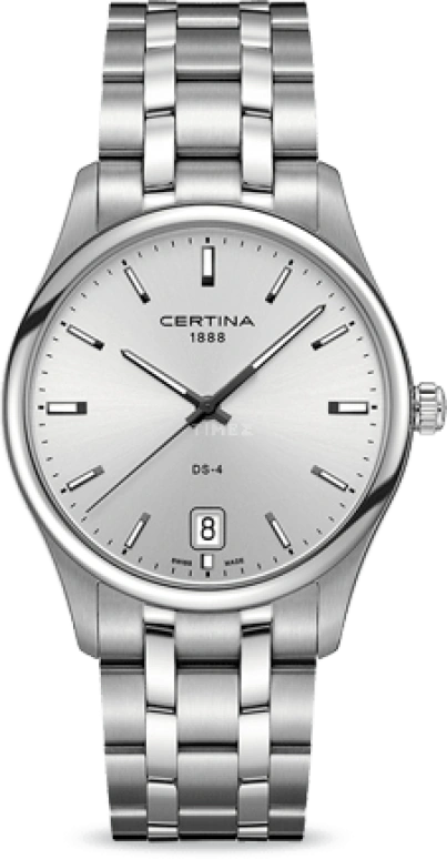 Certina,DS-4 40mm,40mm,Stainless Steel,Silver,Quartz,Day,26280hours,C022,C022.610.11.031.00