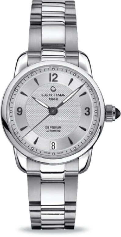 Certina,DS Podium 32.50mm,32.50mm,Stainless Steel,Silver,Automatic,Day,42hours,C025,C025.207.11.037.00