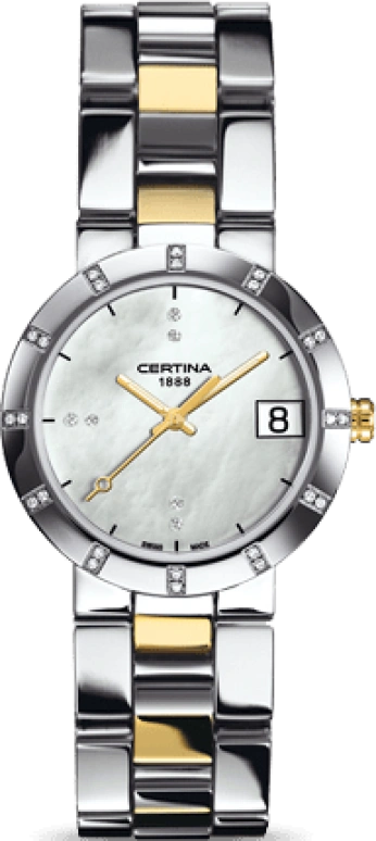Certina,DS Stella 31mm,31mm,Stainless Steel,Silver White,Quartz,Day,26280hours,C009,C009.210.22.116.00