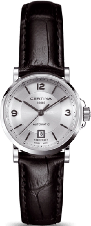 Certina,DS Caimano 27mm,27mm,Stainless Steel,Silver,Automatic,Day,42hours,C017,C017.207.16.037.00