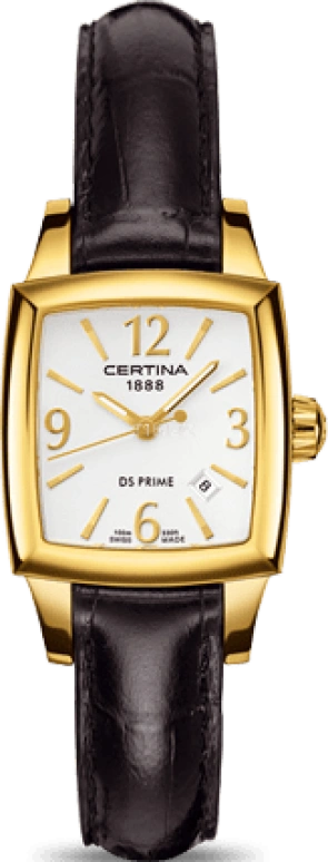 Certina,DS Prime 25mm,25mm,Stainless Steel,White,Quartz,Day,26280hours,C004,C004.310.36.037.00
