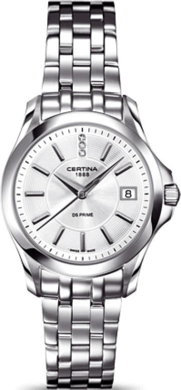 Certina,DS Prime 32mm,32mm,Stainless Steel,Silver,Quartz,Day,26280hours,C004,C004.210.11.036.00