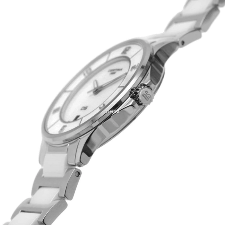 Certina,DS 35mm,35mm,Stainless Steel,White,Quartz,Day,Sapphire,C039,C039.251.11.017.00