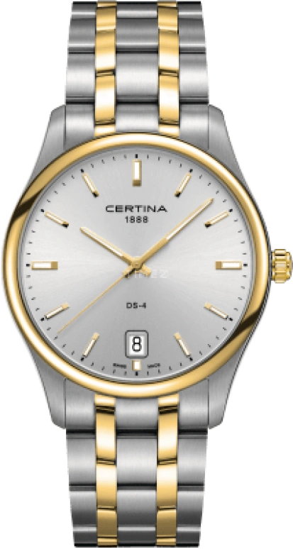 Certina,DS-4 40mm,40mm,Stainless Steel,Silver,Quartz,Day,26280hours,C022,C022.610.22.031.00