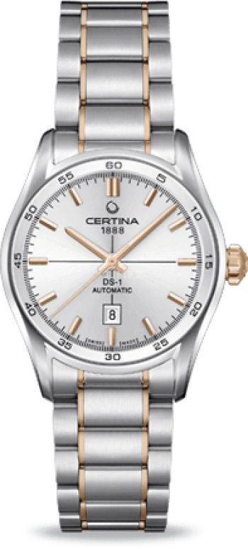 Certina,DS-1 30mm,30mm,Stainless Steel,Silver,Automatic,Day,38hours,C006,C006.207.22.031.00