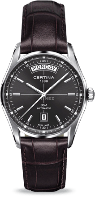 Certina,DS-1 39mm,39mm,Stainless Steel,Grey,Automatic,Date,Day,C006,C006.430.16.081.00