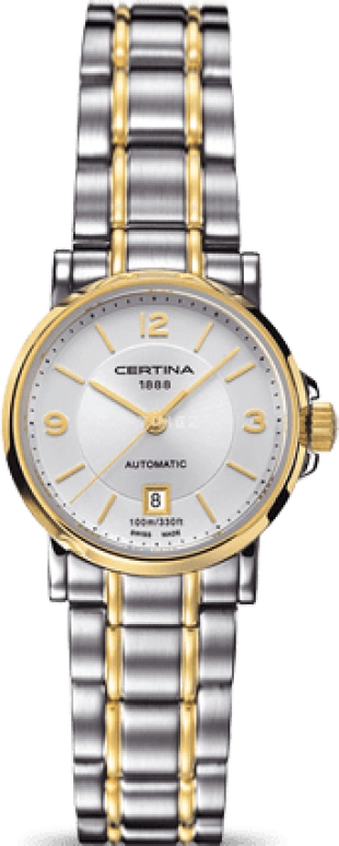 Certina,DS Caimano 27mm,27mm,Stainless Steel,Silver,Automatic,Day,42hours,C017,C017.207.22.037.00
