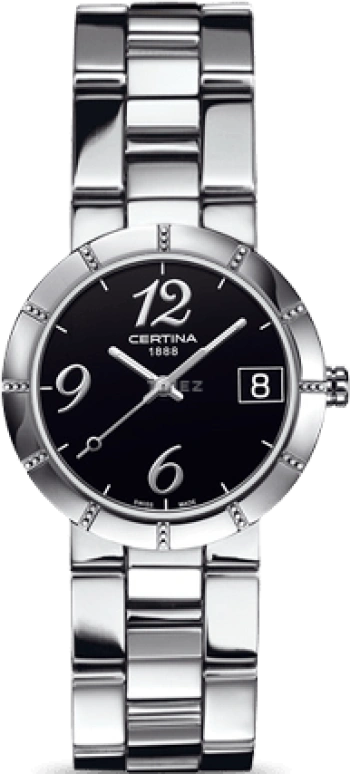 Certina,DS Stella 31mm,31mm,Stainless Steel,Black,Quartz,Day,26280hours,C009,C009.210.11.052.00