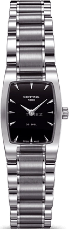 Certina,DS Spel 20mm,20mm,Stainless Steel,Black,Quartz,26280hours,Sapphire,Crystal Glass,C012,C012.109.11.051.00