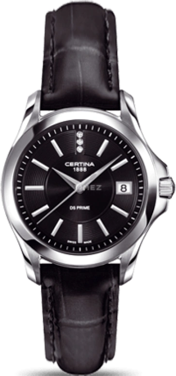 Certina,DS Prime 32mm,32mm,Stainless Steel,Black,Quartz,Day,26280hours,C004,C004.210.16.056.00
